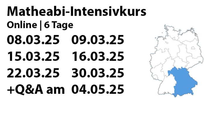 Bayern Mathe-Abi-Intensivkurs