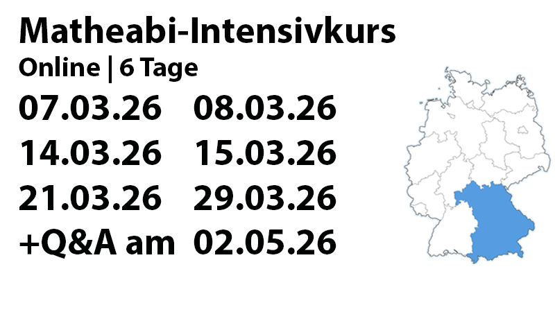 Bayern Mathe-Abi-Intensivkurs