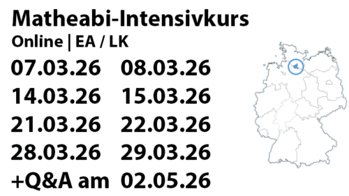 Hamburg EA / LK Mathe-Abi-Intensivkurs