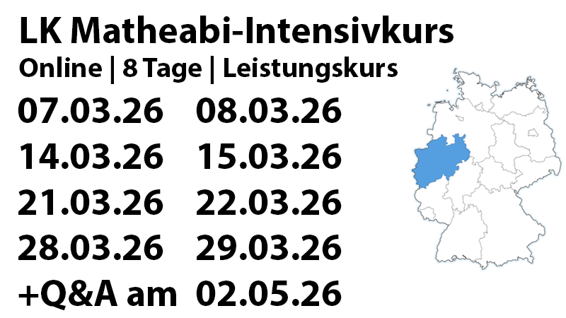 NRW LK Mathe-Abi-Intensivkurs