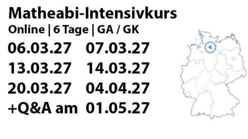 Hamburg GA / GK Mathe-Abi-Intensivkurs 2027