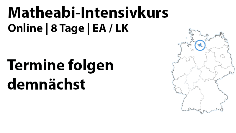 Hamburg EA / LK Mathe-Abi-Intensivkurs 2027