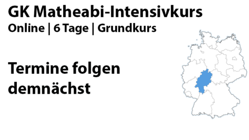 Hessen GK Mathe-Abi-Intensivkurs 2027