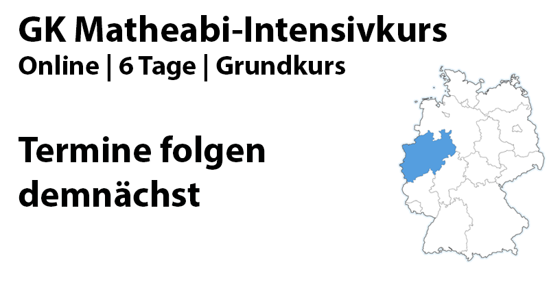 NRW GK Mathe-Abi-Intensivkurs 2027