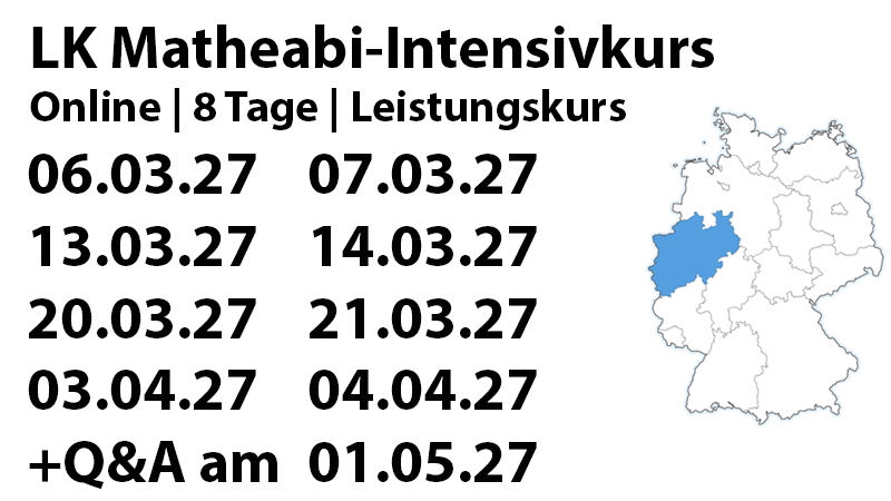 NRW LK Mathe-Abi-Intensivkurs 2027