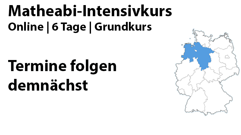 Niedersachsen GK Mathe-Abi-Intensivkurs 2027